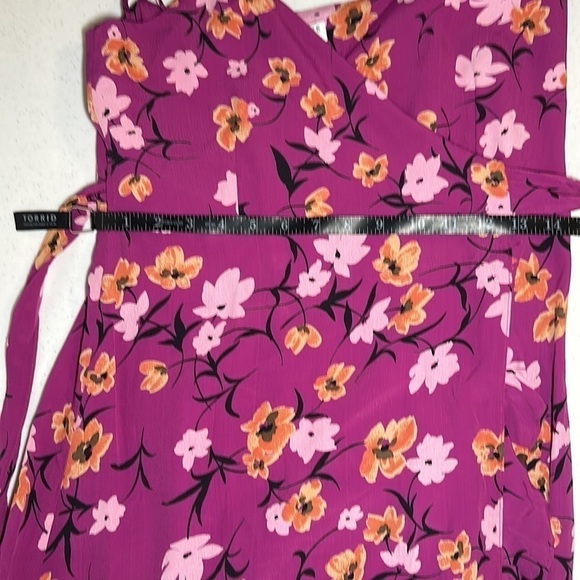 Revolve Flynn Skye Niki Maxi Floral Wrap Dress Size Medium - Picture 10 of 10